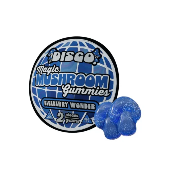BLUEBERRY WONDER DISCO MAGIC MUSHROOM GUMMIES