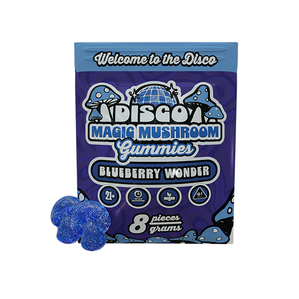 BLUEBERRY WONDER DISCO MAGIC MUSHROOM GUMMIES