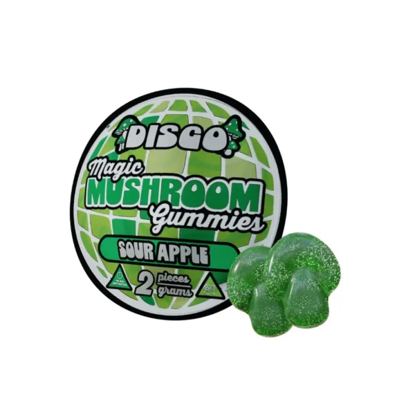 SOUR APPLE DISCO MAGIC MUSHROOM GUMMIES